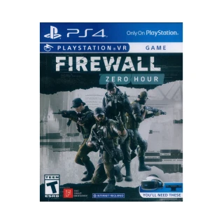 【SONY 索尼】PS4 防火牆 絕命時刻 FIREWALL ZERO HOUR(英文美版 PSVR專用)