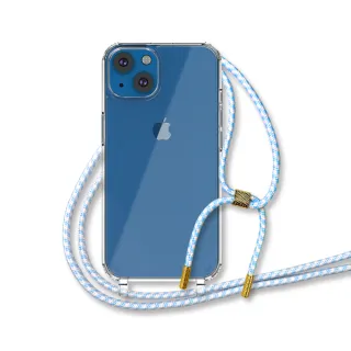 【o-one】Apple iPhone 13 6.1吋 軍功II防摔斜背式掛繩手機殼
