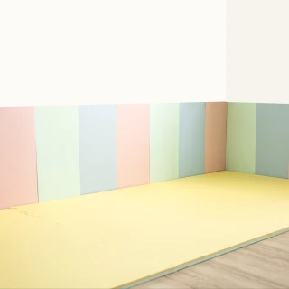 【PatoPato】EVA防撞壁貼1包6片／28 x 56 x 2cm／5款色系任選(附贈背膠／最溫柔的防護)