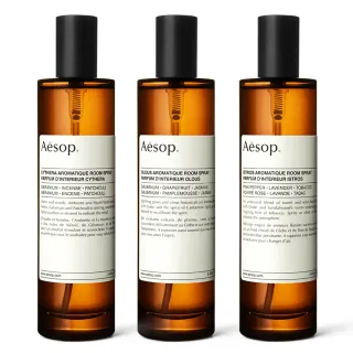 【Aesop】芳香室內噴霧 100ml(多款任選.國際航空版)