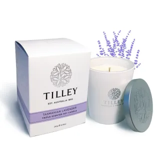 【Tilley 百年特莉】薰衣草香氛大豆蠟燭240g(原廠公司貨)