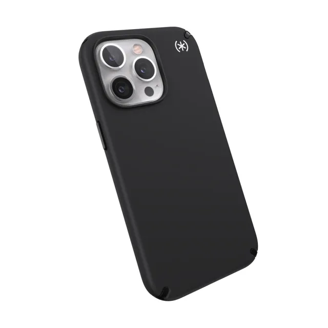 【Speck】iPhone 13 Pro 6.1” Presidio2 Pro 柔觸感抗菌4米防摔保護殼 黑色(iPhone 13 保護殼)