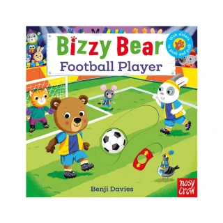 【Song Baby】Bizzy Bear：Football Player 熊熊踢足球(操作書-英國版)
