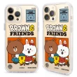 【GARMMA】LINE FRIENDS iPhone 13 Pro 雙料保護殼