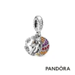 【Pandora官方直營】迪士尼《冰雪奇緣》安娜暖紅寶石吊飾-絕版品