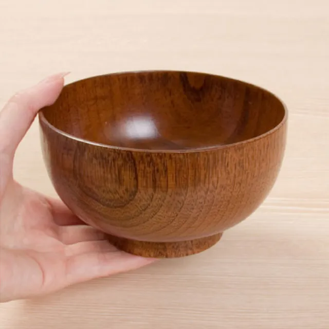 【NITORI 宜得利家居】木製湯碗 P15-18N(木製湯碗)