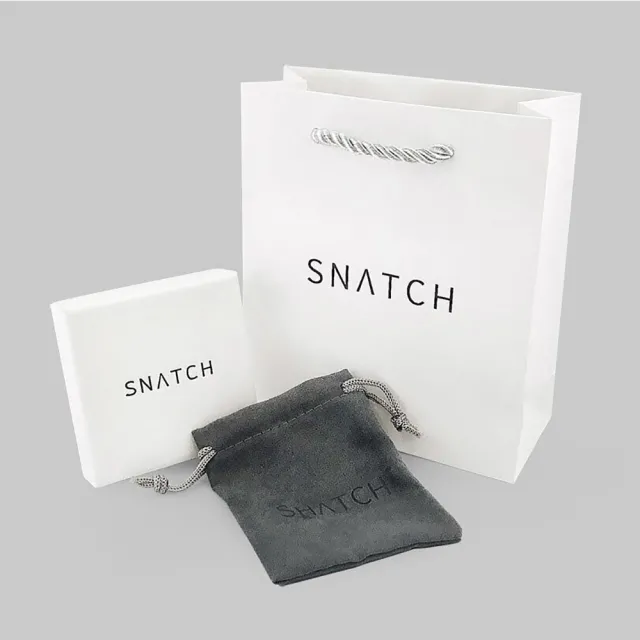 【Snatch x Mooner】(SW 歐洲百年品牌訂製水晶) 閃耀之心鎖珠鋼耳環 - 承諾極光禮盒組