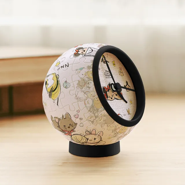 【Pintoo】迪士尼 - Tsum Tsum - 甜蜜時光 - 桌上時鐘拼圖145片