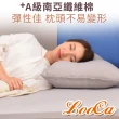 【LooCa】100%石墨烯遠紅外線光波助眠枕頭1入(可拆/水洗)