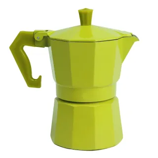 【EXCELSA】Chicco義式摩卡壺 綠1杯(濃縮咖啡 摩卡咖啡壺)