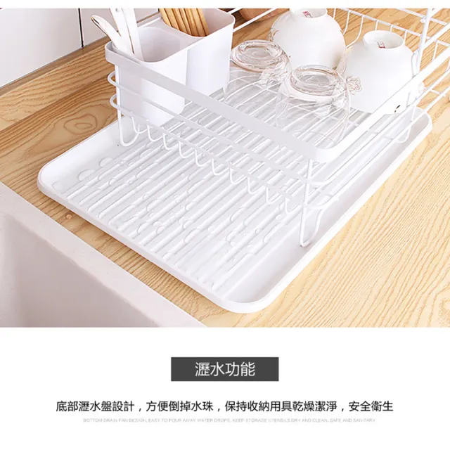 【豪麥源】瀝水碗盤架(單層 廚房日式餐具收納架 餐盤筷子碗碟瀝水架 餐具架) - momo購物網 - 好評推薦 -2024年7月