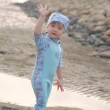 【Splash About 潑寶】兒童 連身泳裝 防寒 抗UV-水母寶藏-2-8歲(兒童泳裝)
