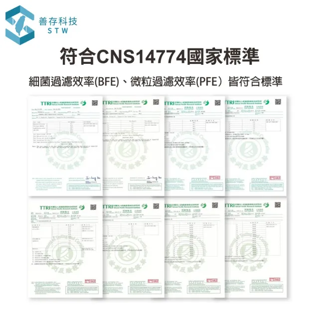 【善存】醫用口罩-石墨黑 2盒(50入/盒) (黑色 平面 成人 醫療級)