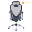 【Mesh 3 Chair】華爾滋人體工學網椅-精裝版-銀灰(人體工學椅、網椅、電腦椅、主管椅)