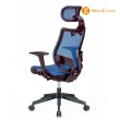【Mesh 3 Chair】恰恰人體工學網椅-附頭枕-藍色(人體工學椅、網椅、電腦椅)