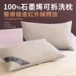 【LooCa】100%石墨烯遠紅外線光波助眠枕頭1入(可拆/水洗-速)