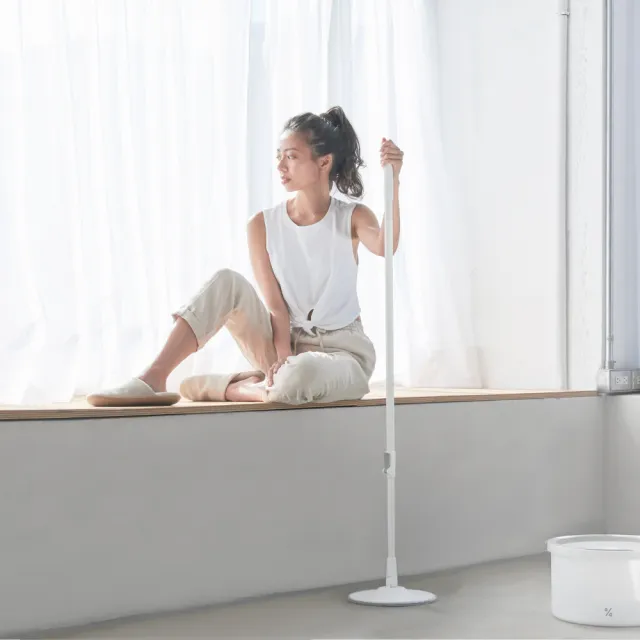 【PERCENT 百潔】SPIN MOP 淨汙分離拖把(內含一拖二布)