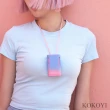 【KOKOYI】2入組-輕巧超長續航USB果凍掛脖風扇(手持扇/桌扇/戶外扇)