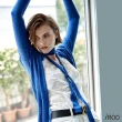 【iROO】素色長版針織外套