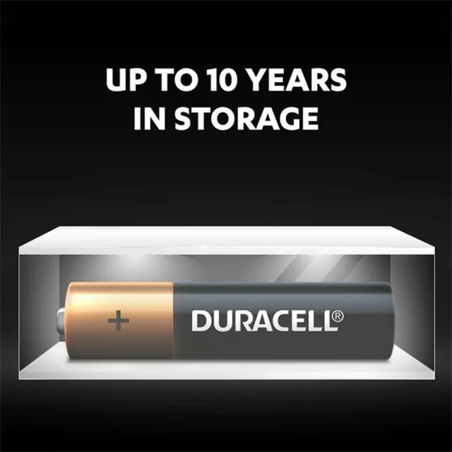 【DURACELL】金頂鹼性電池 4號AAA 10入裝