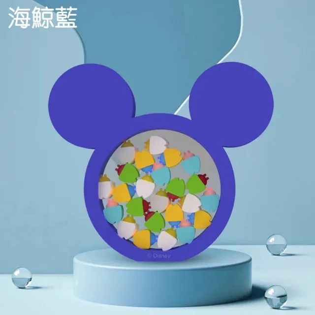 【Disney 迪士尼】米奇 乳牙收納盒 寶寶胎毛髮 臍帶瓶 保存紀念盒(米妮 小熊維尼 平輸品)