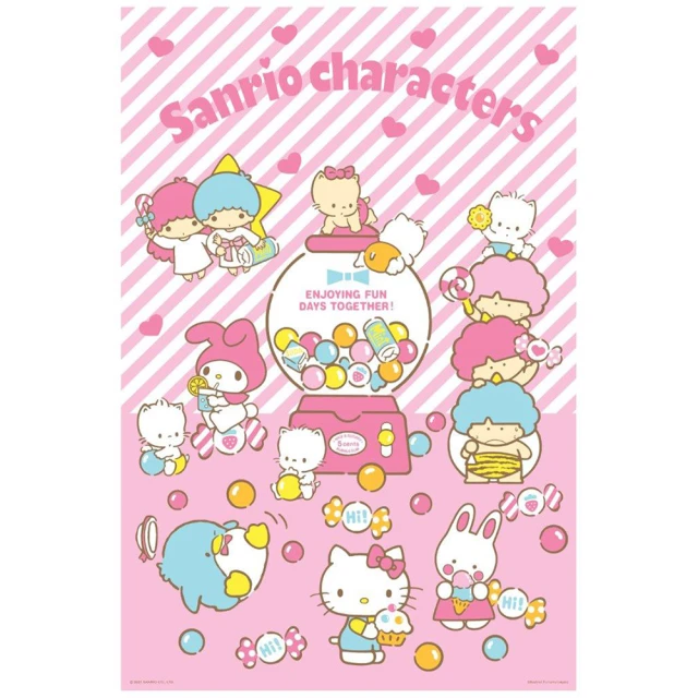 HUNDRED PICTURES 百耘圖 Sanrio characters歡樂扭蛋機拼圖1000片(三麗鷗)