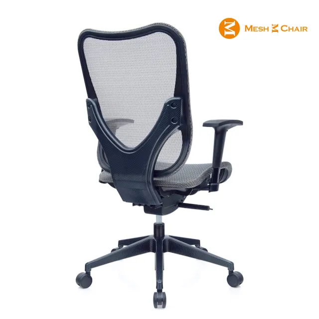 【Mesh 3 Chair】華爾滋人體工學網椅-無頭枕-銀灰(人體工學椅、網椅、電腦椅)