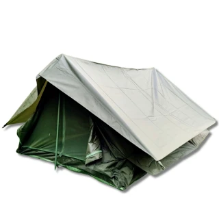【May shop】軍綠色 雙人可用 雙層帳篷 屋型帳 小屋帳