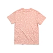 【EDWIN】男裝 PLUS+ 滿版LOGO印花短袖T恤(淺粉紅)