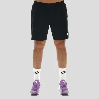 【LOTTO】男 專業網球短褲(黑-LT2142071CL)