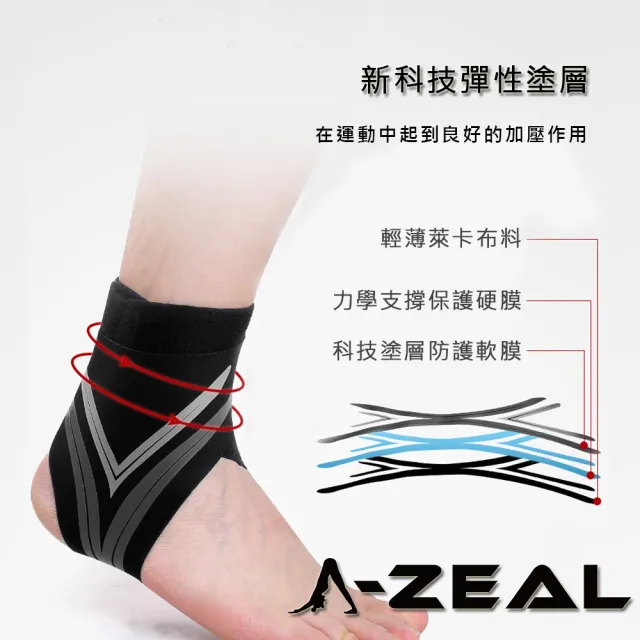 【A-ZEAL】高強度支撐護踝(腳踝防護/舒適透氣/防止翻船SP8009-買一只送一只-共2只-速達)