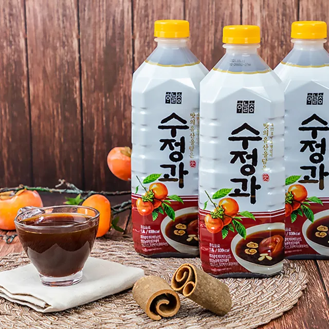 即期品【韓味不二】韓國 水正果肉桂飲料 x1瓶(1800ml)