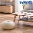 【ELECOM】ECLEAR 甜甜圈瑜珈抗力球50cm(象牙白)