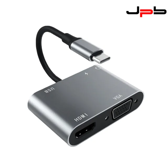 【JPB】HC-11 五合一 Type-C 轉接器 PD/HDMI/VGA/USB/AUDIO
