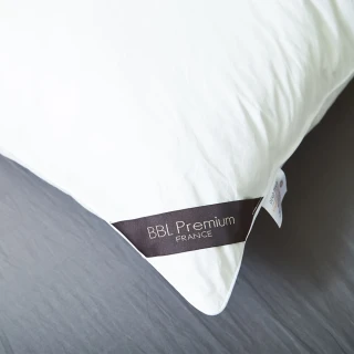 【BBL Premium】100%羽毛高級飯店枕CN9系列-銀白(1入)