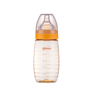 【sillymann】寬口徑母乳實感PPSU輕巧設計款蜂蜜奶瓶(260ml)
