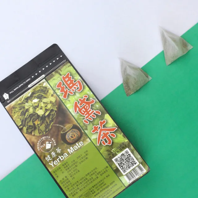【Mr.Teago】纖盈瑪黛茶/養生茶-3角立體茶包-30包/袋(5袋/組)