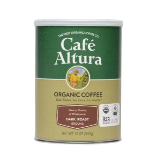 【Cafe Altura】有機深度烘焙研磨咖啡(339公克/罐)