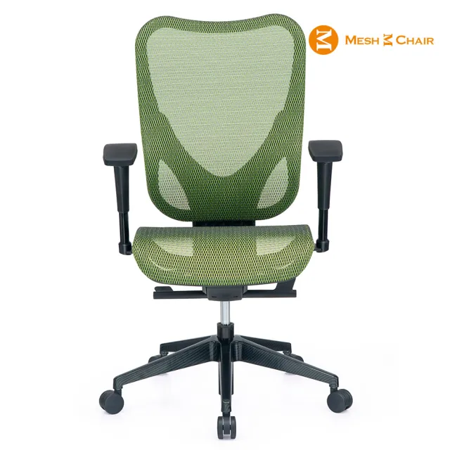 【Mesh 3 Chair】華爾滋人體工學網椅-無頭枕-蘋果綠(人體工學椅、網椅、電腦椅)