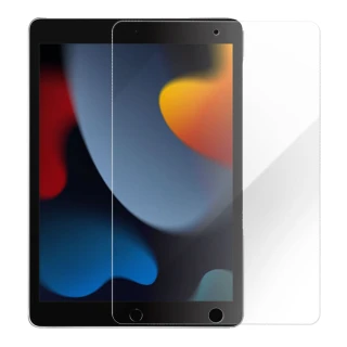 【Metal-Slim】Apple iPad 10.2吋 2021 第9代(9H弧邊耐磨防指紋鋼化玻璃保護貼)