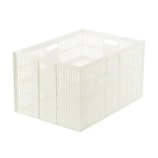 【KEYWAY 聯府】深型超大尼刻萬用籃40L-3入(收納籃 堆疊置物籃 MIT台灣製造)