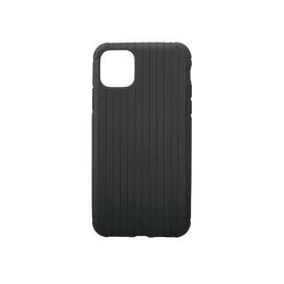 【Gramas】iPhone 11 Pro Max 6.5吋 Rib Light 羽量經典保護殼(黑)