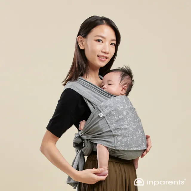 【inParents】Snug 懷旅揹巾 - 穿衣式嬰兒安撫揹巾 加大版 size 2(4色可選)