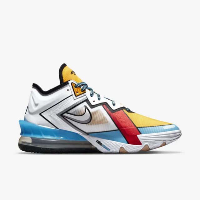 NIKE 耐吉】Nike LeBron XVIII Low EP 男籃球鞋18代明星款氣墊緩震白彩