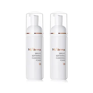 【NU+derma 新德曼】買1送1★晨光淨透潔顏慕斯180mL(細緻泡沫 洗後不緊繃)