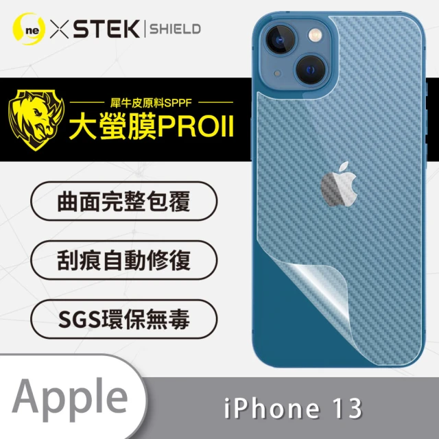【o-one大螢膜PRO】Apple iPhone 13 6.1吋 滿版手機背面保護貼