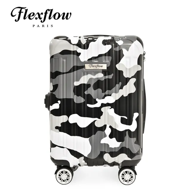【Flexflow】19吋 可擴充拉鍊 行李箱(Flexflow 19吋 智能測重 防爆拉鍊旅行箱 里爾系列)