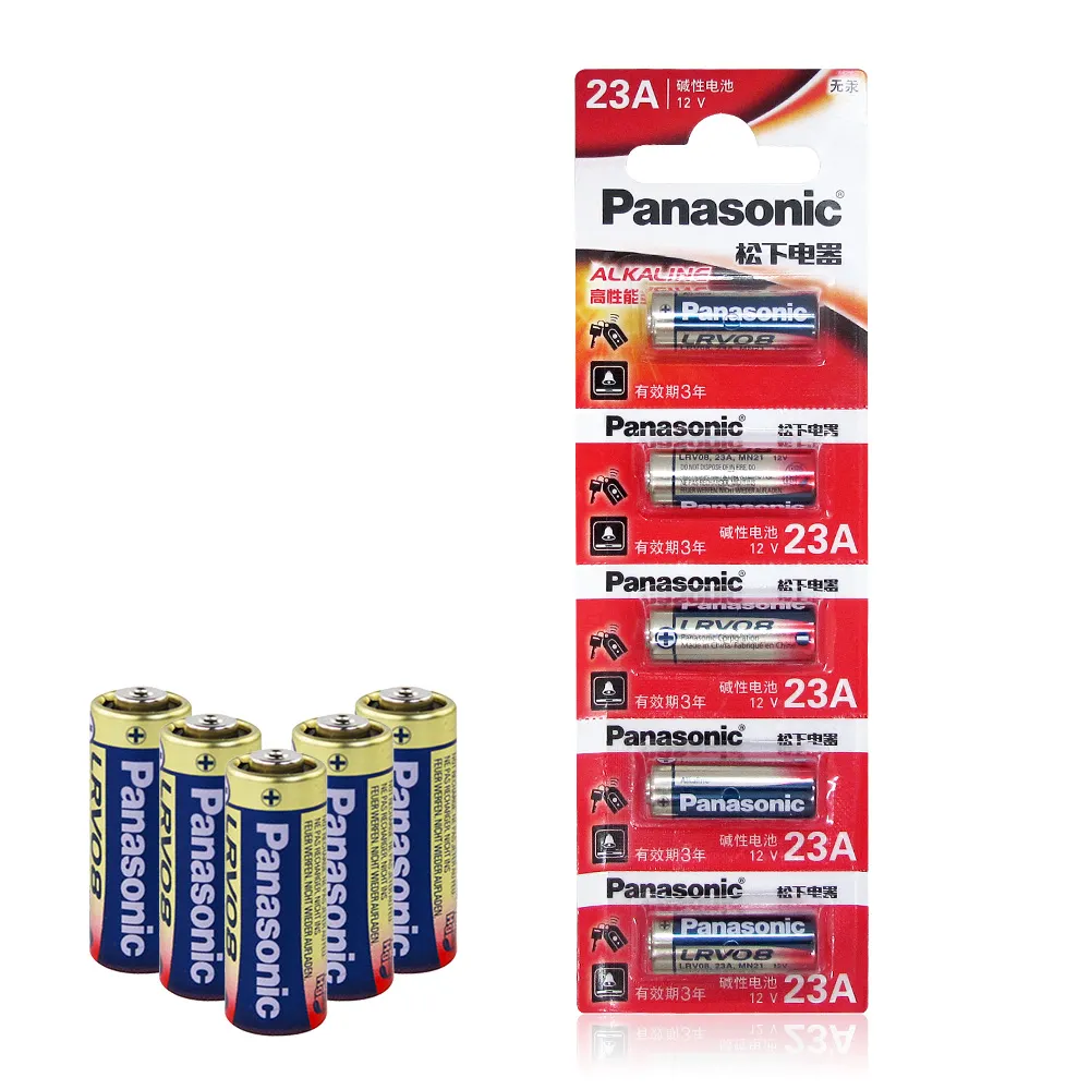 【Panasonic 國際牌】LR23A LR23 A23 23AE 高性能12V鹼性電池-5顆入