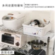 【A+Courbe】MIT耐重鐵力士鍍鉻萬用收納六層架45x45x180cm(置物架 電器架 床邊櫃 鞋架)