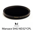 【Marsace】ND32*CPL 62mm 環型偏光鏡+減光鏡 天鏡(公司貨)